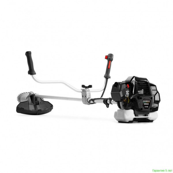 Бензокоса Caiman WM43 (43 cc), японский диск + леска + диск 3Т